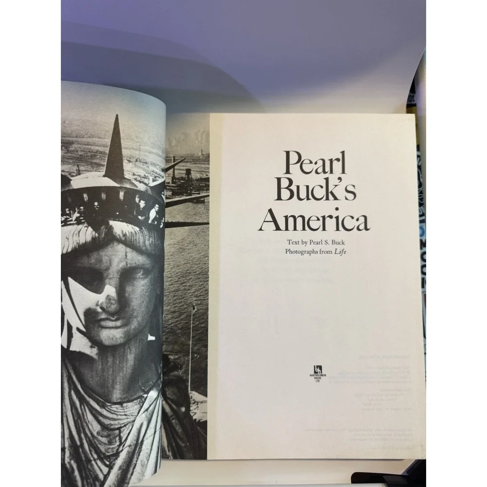 Pearl Buck's America by Pearl S. Buck (Hardcover) 1971 Great Photos - Scrapbooks